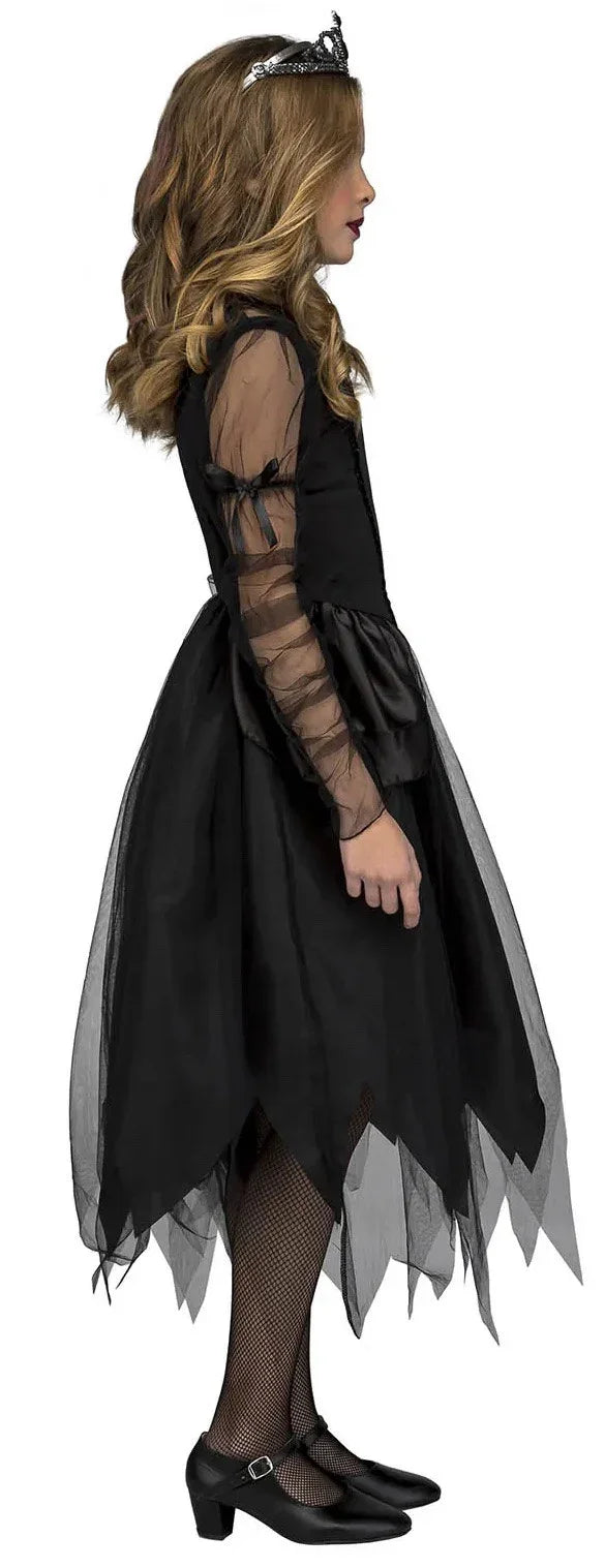 Disfraz de Princesa Gótica Oscura para Niña Halloween Infantiles Viving